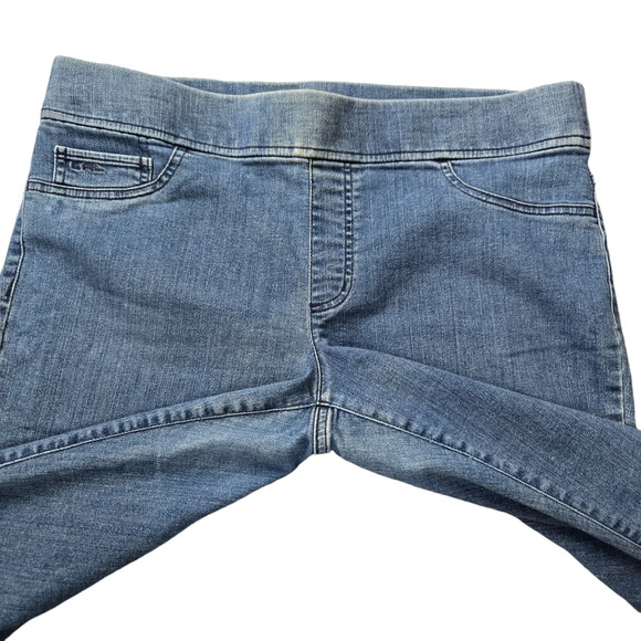 Lauren Ralph Lauren Blue Pull-On Jeggings Jeans - Picture 5 of 15